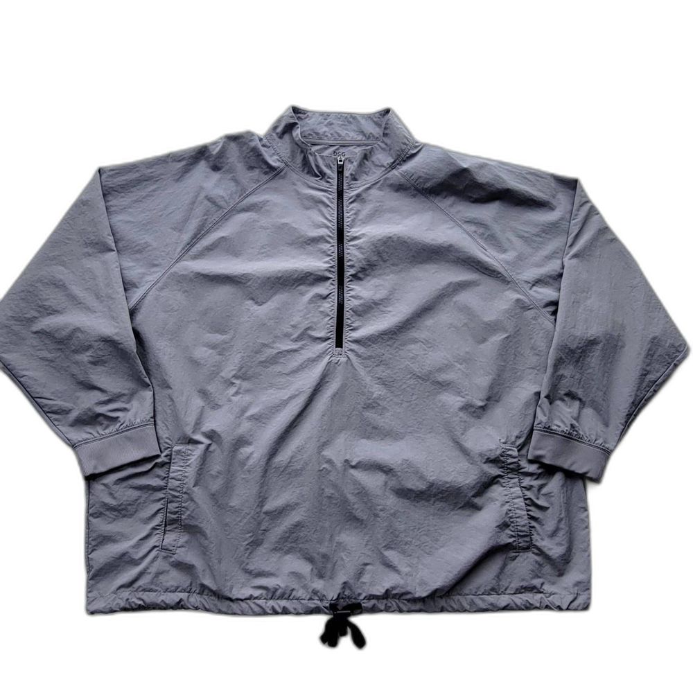 DSG Twitch+Allison Collection Gray 3XL Men's 1/2 Zip Pullover Windbreaker Jacket